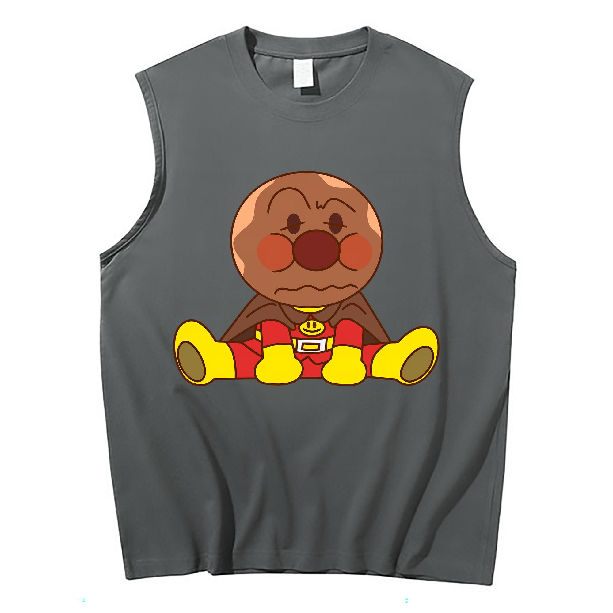 （画像用） アンパンマン Anpanman コットン100％タンクトップ（フロントプリント）